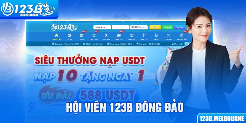 Hội viên 123B đông đảo