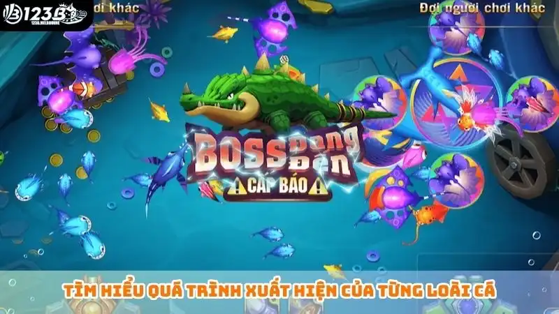 Mẹo chơi bắn cá online luôn nhận tiền tỷ tại 123B casino Tìm hiểu quá trình xuất hiện của từng loài cá