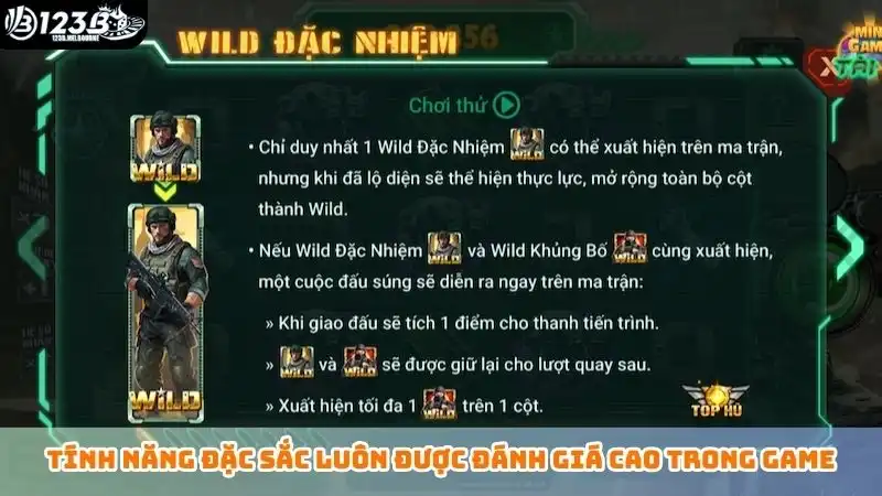 Tính năng đặc sắc luôn được đánh giá cao trong game