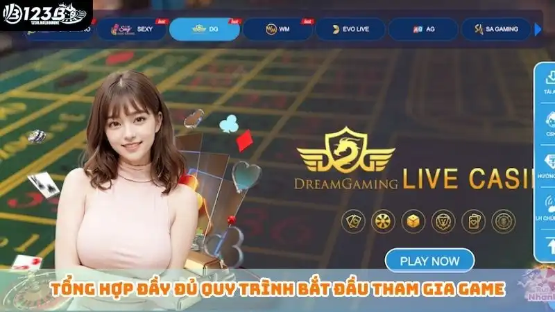 Luật chơi Rồng hổ - Tips thắng lớn từ giới cao thủ 123B Tổng hợp đầy đủ quy trình bắt đầu tham gia game