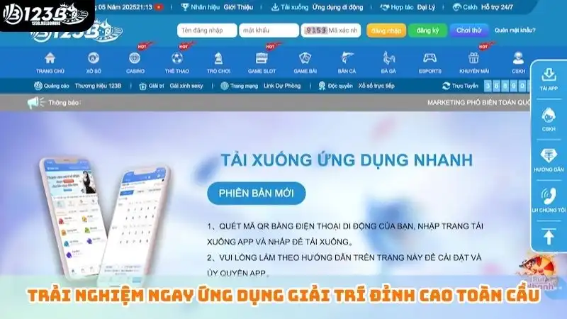 Trải nghiệm ngay ứng dụng giải trí đỉnh cao toàn cầu