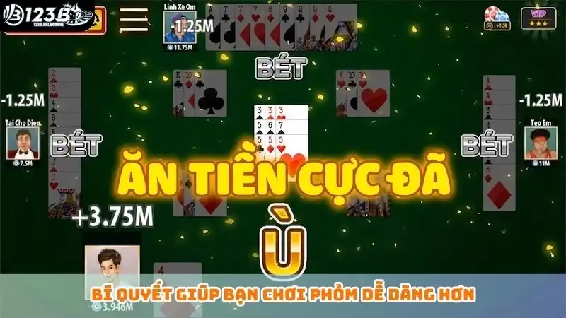 Bí quyết giúp bạn chơi phỏm dễ dàng hơn