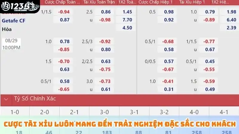 La Liga là gì? Tổng hợp kèo La Liga thường gặp khi cá cược Cược tài xỉu luôn mang đến trải nghiệm đặc sắc cho khách