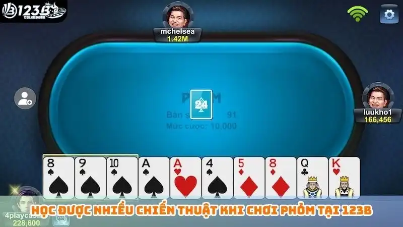 Bài phỏm là gì? Những quy tắc bất thành văn cần nhớ rõ Học được nhiều chiến thuật khi chơi phỏm tại 123B