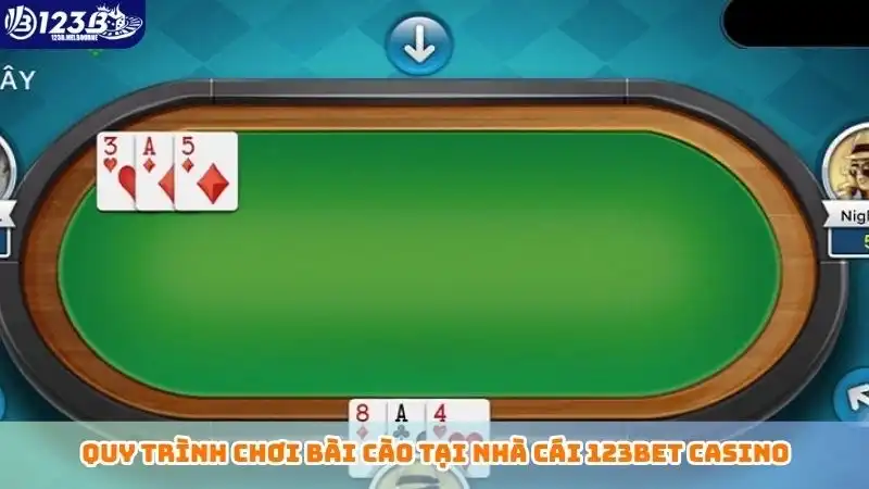 Quy trình chơi bài cào tại nhà cái 123bet casino