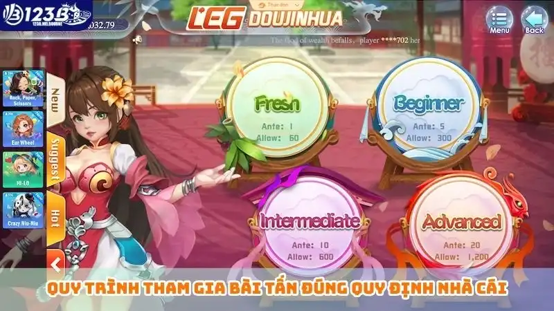 Cách chơi Tấn tại 123B - Luật chơi và tỷ lệ cược trong game Quy trình tham gia bài Tấn đúng quy định nhà cái
