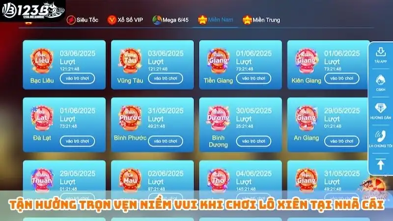 Tận hưởng trọn vẹn niềm vui khi chơi lô xiên tại nhà cái