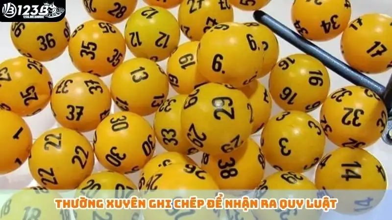 Thường xuyên ghi chép để nhận ra quy luật