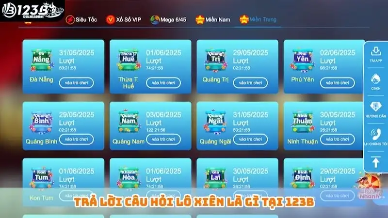 Trả lời câu hỏi lô xiên là gì tại 123B