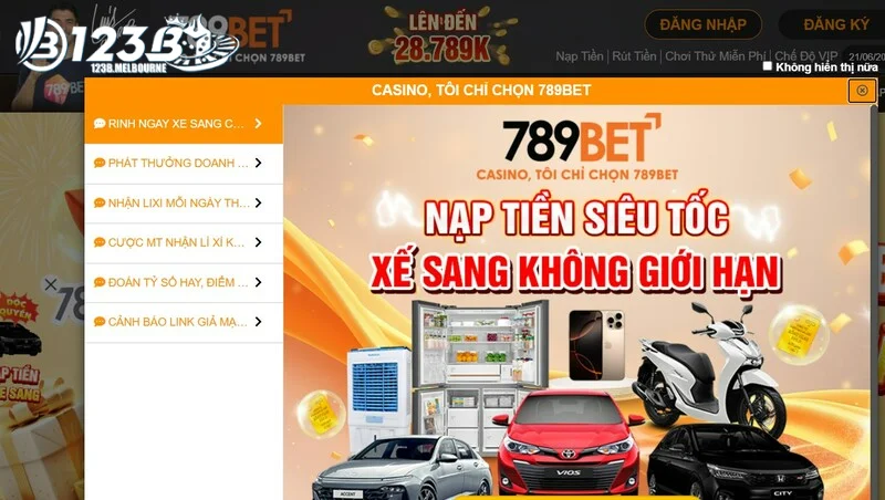 Review nhà cái 789bet: Đánh giá kho game và dịch vụ chi tiết Ưu đãi nhà cái hấp dẫn