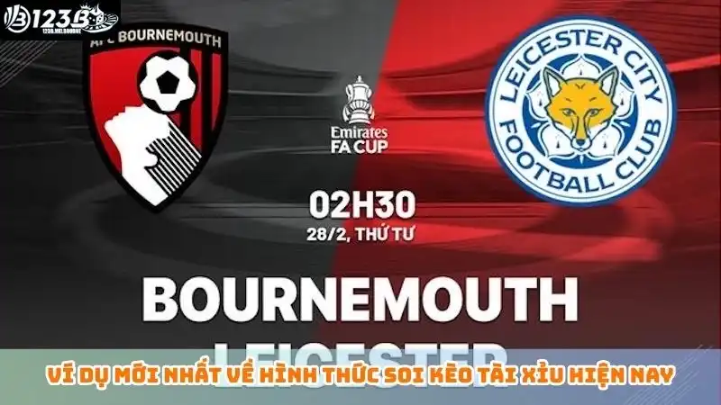 Ví dụ mới nhất về hình thức soi kèo tài xỉu hiện nay